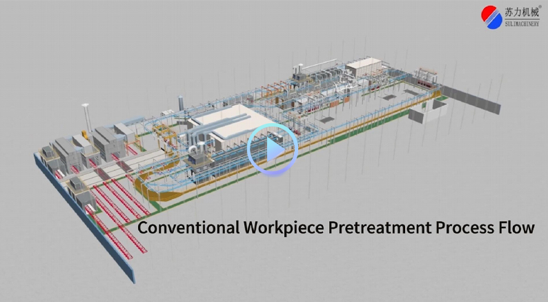 Conventional Workpiece Pretreatment Process Flow