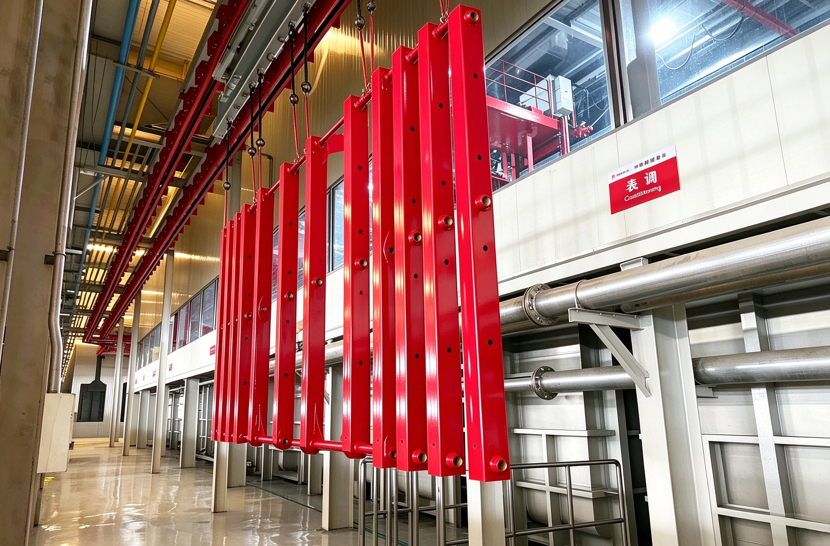 Automated coating lines
